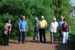 Lors de la partie de pétanque, Georges visait le photographe 