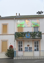 2022 12 05 Noël Façade mairie