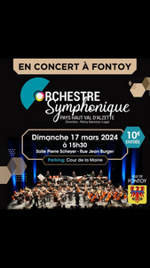 2024 03 06 Concert Fontoy Affiche
